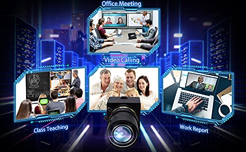 8MP USB Camera Manual Zoom 4K Webcam 5-50mm Variable Focus PC Camera for Computer Mini UVC USB2.0 Web Camera IMX317 Varifocal USB with Camera Industrial Video Close-up Camera for Laptop Android Mac