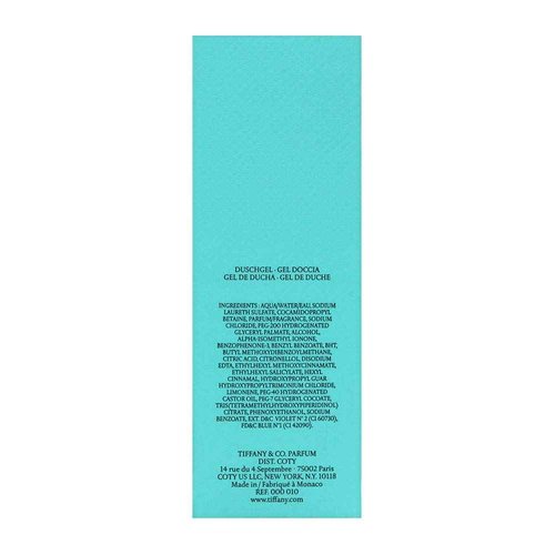 Tiffany & Co. Perfumed Shower Gel for Women, 6.7 Ounces