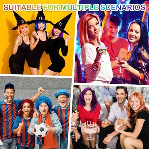 Purple Hair Color Spray Temporary,Instant Vivid Hair Dye that Washes out in 1 Wash for Halloween,Christmas,Cosplay Party,120ML (Purple£©