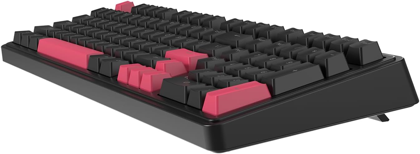AK980 97Keys Tri-Mode Full Mechanical Keyboard, Gasket-Mounted, Hot-Swappable, 1.14” TFT Smart Display, Bluetooth 5.1/2.4G Wireless/Wired, PBT Keycaps RGB Backlit (Purple, Gift Linear Switch)