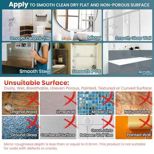 TAILI Shower Mirror Fogless with Razor Holder for Shaving, Anti Fog Bath Mirror with Powerful Suction NO-Drilling, Removable, Shatterproof, Wall Mounted Bathroom Accessories,White