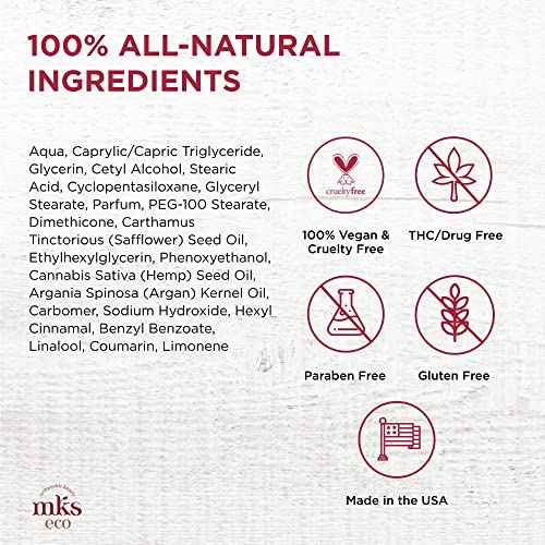 MKS eco Velvet Hand & Body Lotion, Original Scent - 10 oz - Restores Skin Softness, Flexibility & Elasticity - With Moroccan Argan Oil & Hemp Seed Oil - Vegan & Cruelty Free