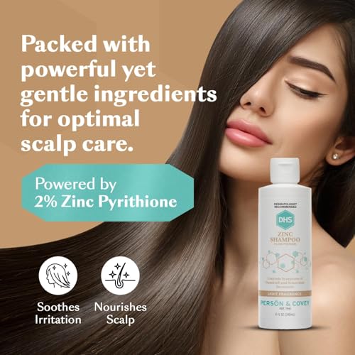 DHS Zinc Shampoo 8 oz (Pack of 5)