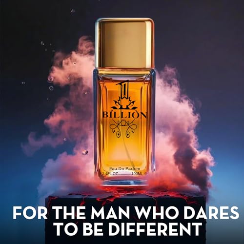 Men's Cologne 1 Billion- Eau De Toilette Spray Perfume Fresh Scent 3.4 Fl Oz Daily Used