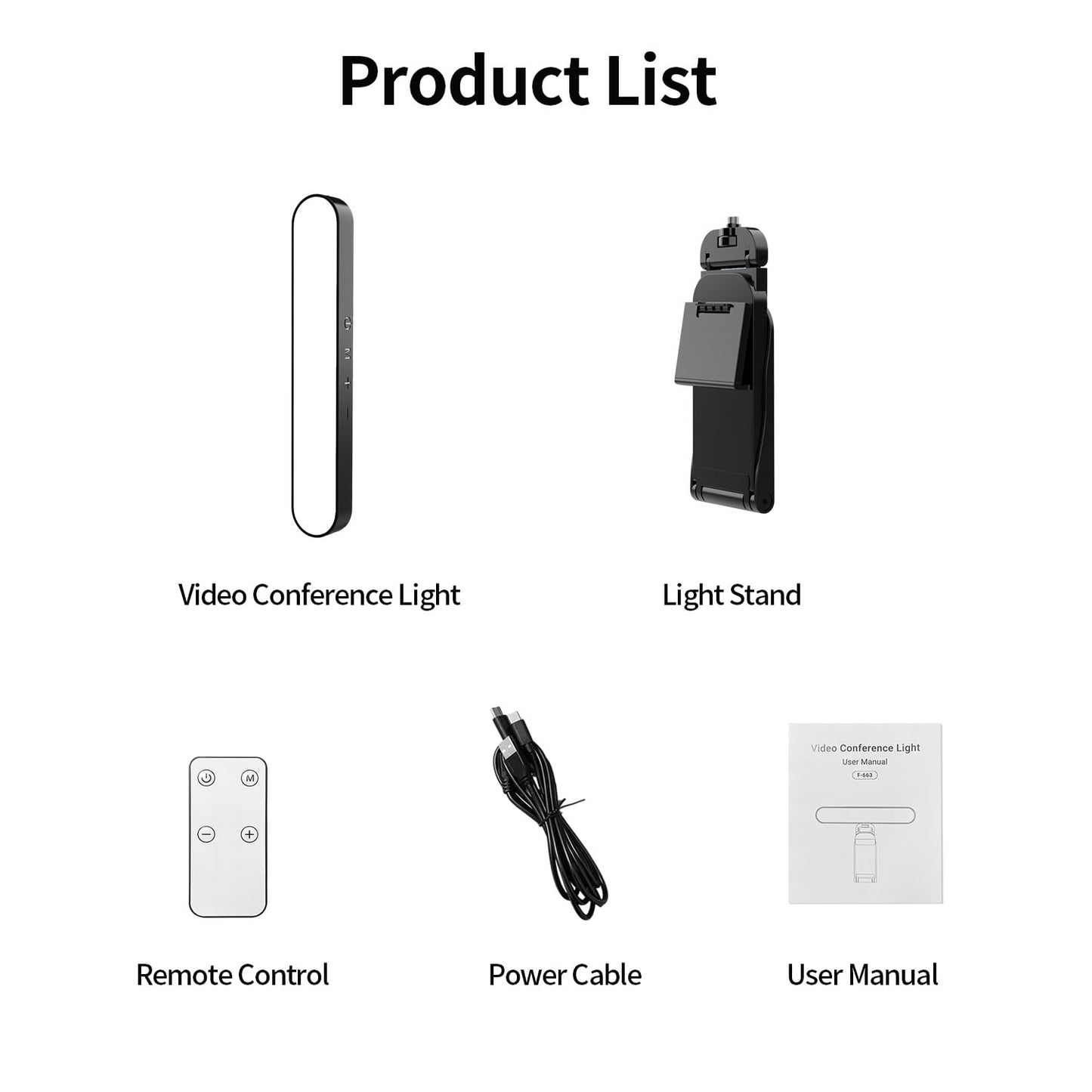 yAyusi Video Conference Light, LED Streaming Lighting for Laptop Computer Monitor, Desk Selfie Ring Light with Remote and Touch Control, PC Podcast Camera Webcam Light for Video Calls/Zoom Meetings