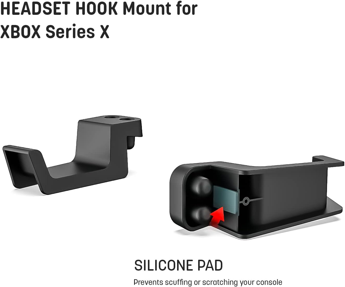 ADZ Gaming Xbox Headset Stand, Headphone Hook for Xbox Series X Headset