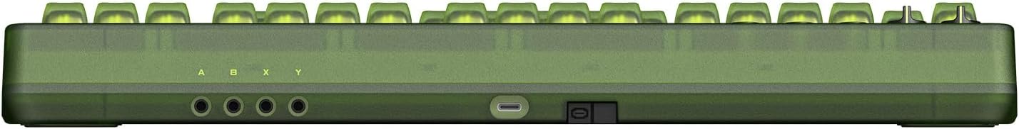 8BitDo Retro 87 Mechanical Keyboard with RGB Backlight, Bluetooth/2.4G/USB-C Hot Swappable Wireless Gaming Keyboard for Windows and Android - Xbox Edition (Officially Licensed) (Renewed)