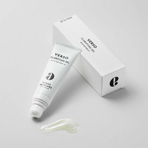 Verso Skincare | Clarifying Gel with Retinol 8 | Visibly Soothing Gel Spot Treatment for Youthful Skin | Face Care Made Easy (1 fl oz)