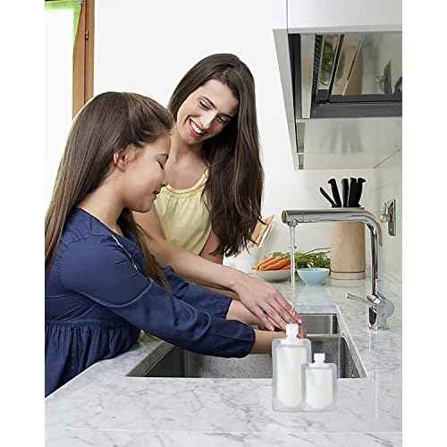 17 Pack Travel Pouches for Toiletries,TSA Approved,Travel Size Portable Containers,Stand Up Pouch,Refillable Travel Accessories for Shampoo Conditioner Lotion Soap Liquids (B-17pcs)