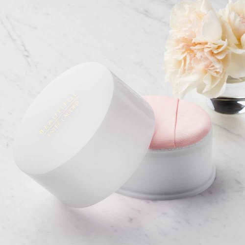 Estée Lauder Beautiful Perfumed Body Powder with Notes of Rose, Lily, Tuberose & Orange Flower, 3.53 Ounce