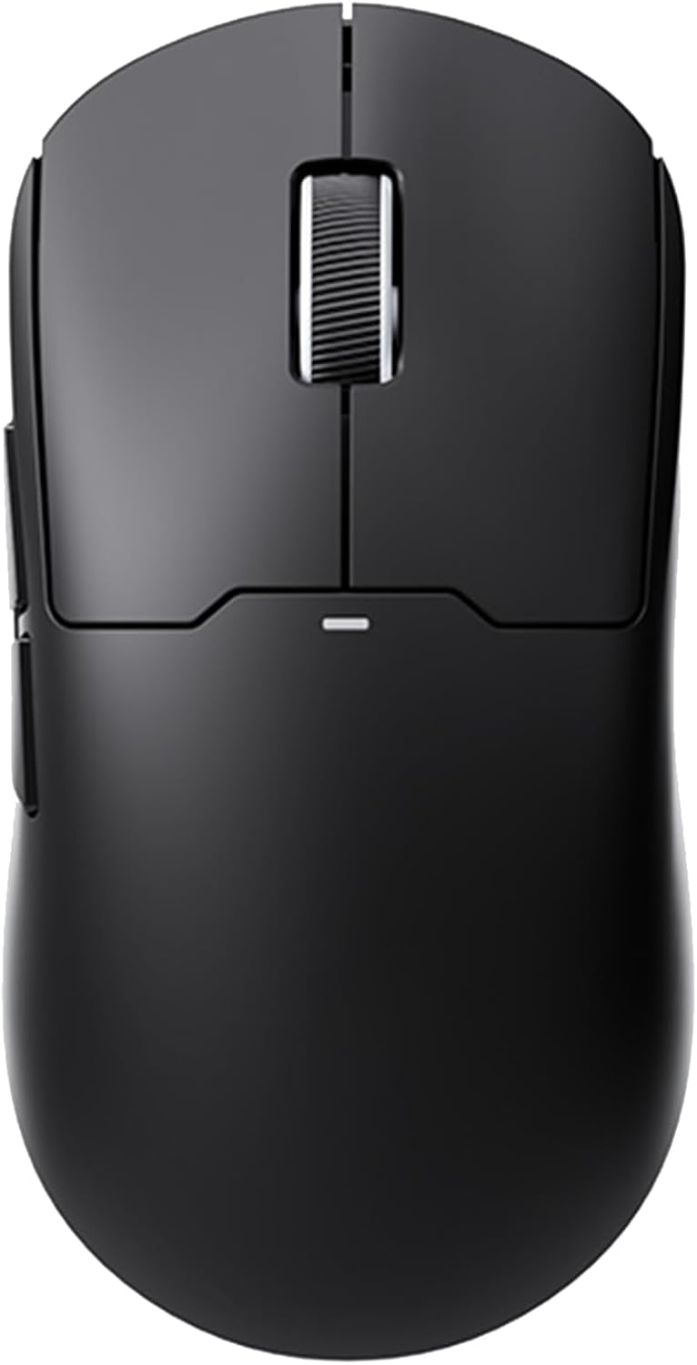 A5 Ultra V2 Wireless Gaming Mouse, Symmetrical Design, 54 Grams,Wired 8K/Wireless 4K Polling PAW3395 26K DPI Optical Sensor, 130 Hours Battery Life, Tri-Mode Connection - Black
