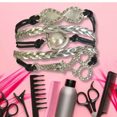 Infinity Collection - Hair Stylist Jewelry- Hair Stylist Bracelet- Perfect Hair Stylist Gifts