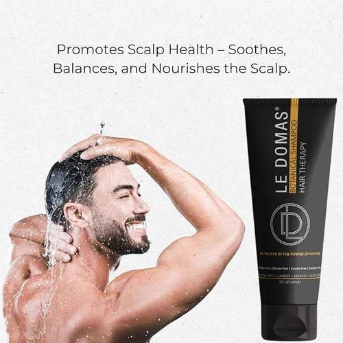 LE DOMAS Botanical Hair & Body Care Set โ Hydrating Face Wash, Midnight Skincare Body Wash, Hair Growth Shampoo and Conditioner, Sulfate Free Formula with Natural Ingredients for All Hair & Skin Types