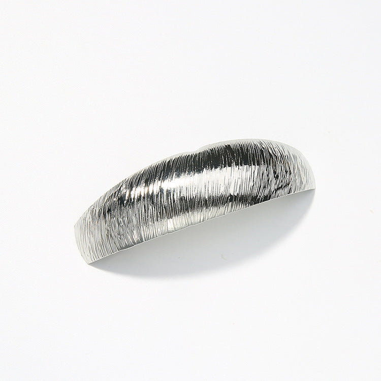 Large Hair Clip Ponytail Hairpin - Gold & Silver
