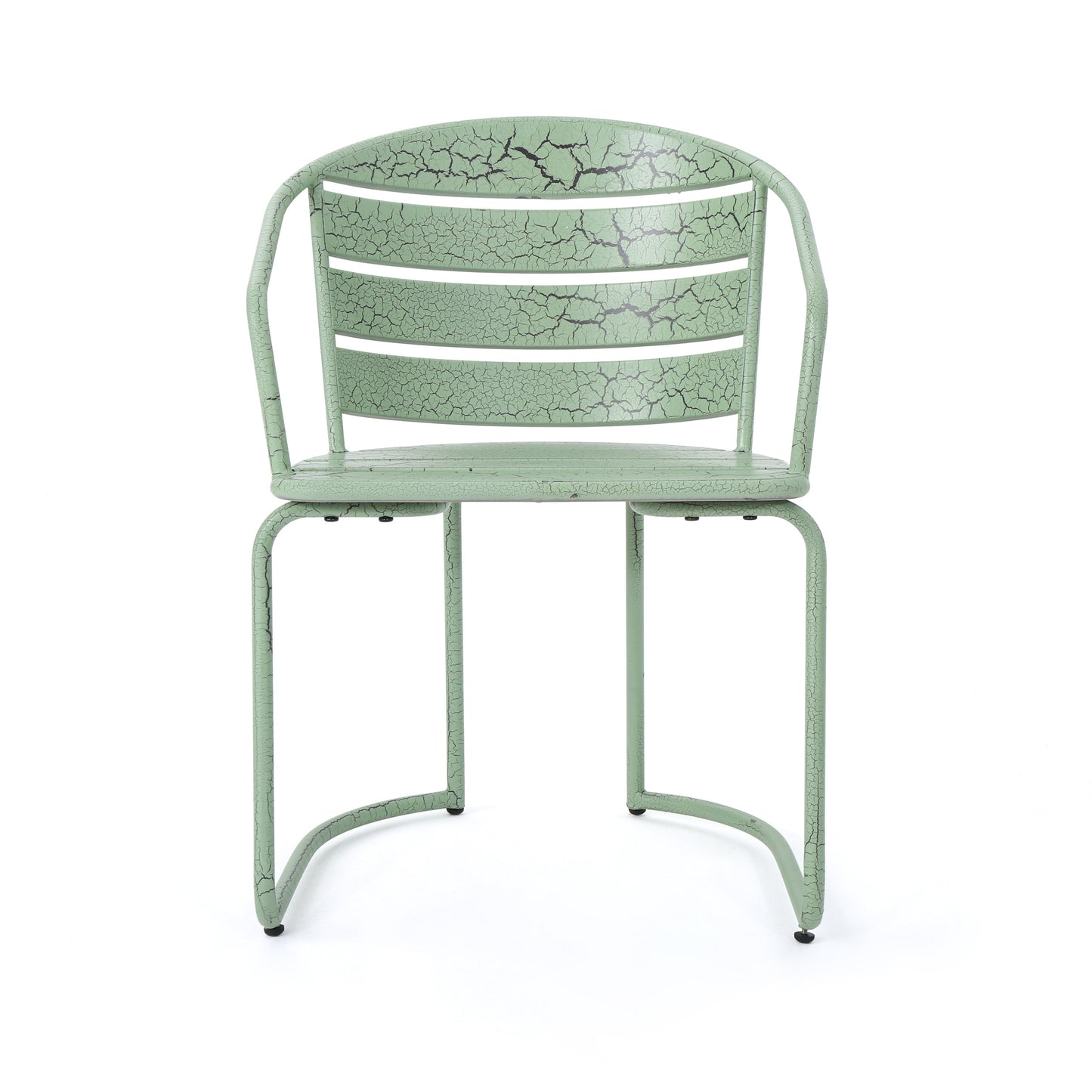 Santa Monica Outdoor Bistro Set - Green Iron Dining Furniture