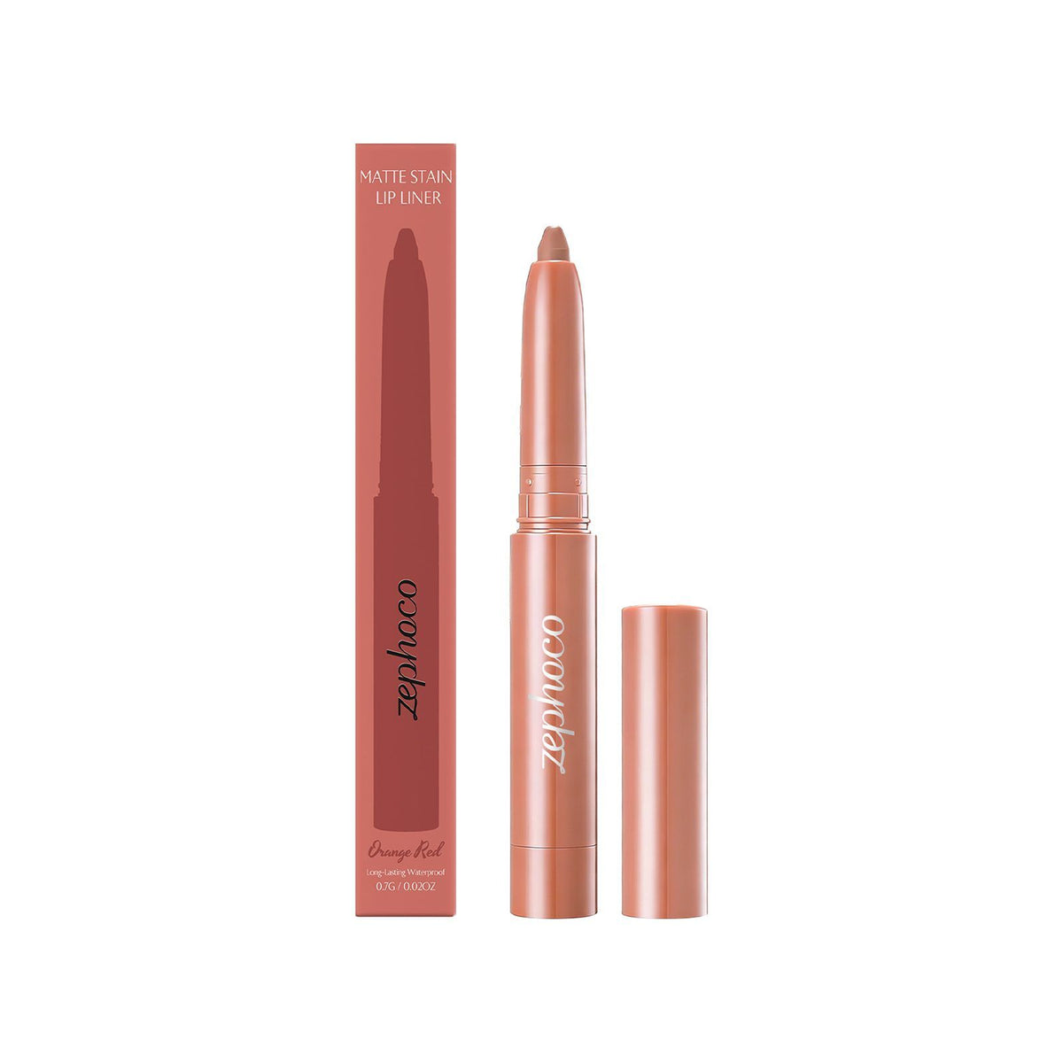 Lip Liner Pencil, Orange Red, 0.7g