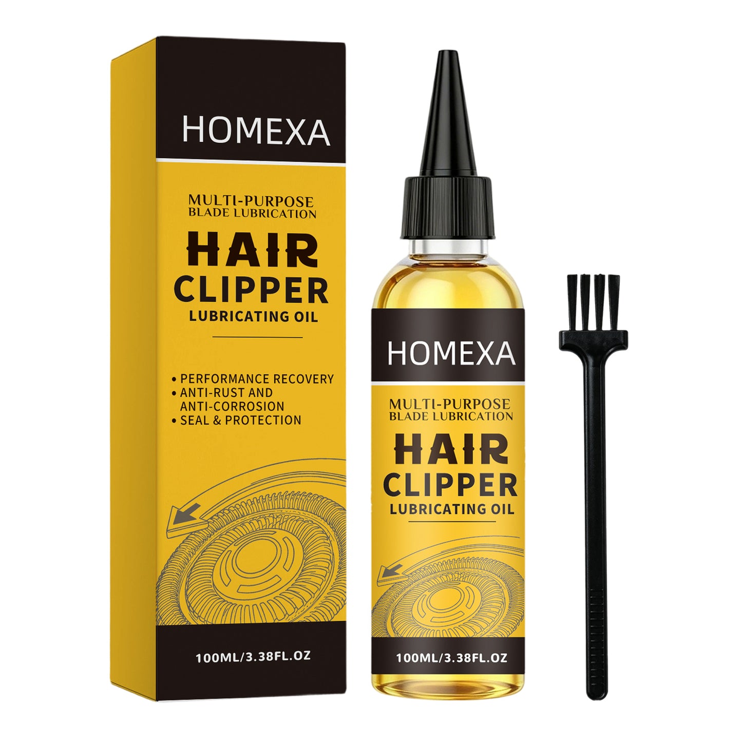 Hair Clipper Lubricating Oil 100ml for Maintenance & Care