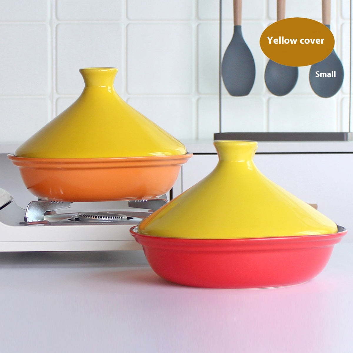 Heat-Resistant Ceramic Claypot Rice Cooker with Cover - 3L Restaurant-Grade Casserole