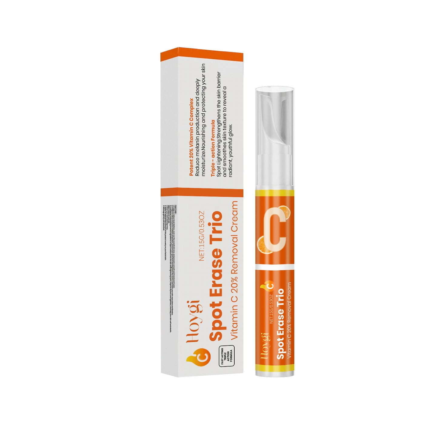 Vitamin C Skin Brightening Cream for Dark Spot Removal - 15g