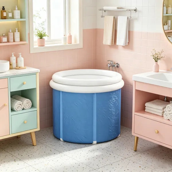Portable Ice Bath Tub for Cold Water Therapy - 100 Gallon