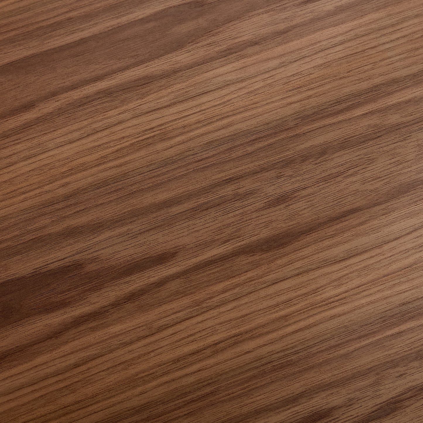 Round Wood Coffee Table - Rustic Walnut Design for Living Room