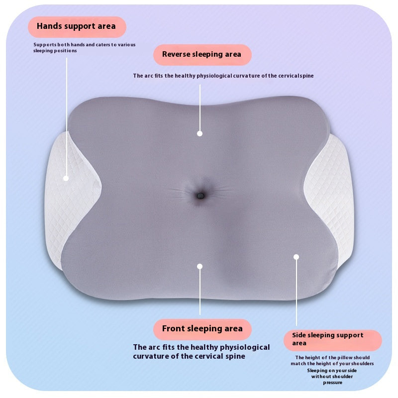 Memory Foam Pillow for Improved Sleep Neck Support Adult Bed Pillow