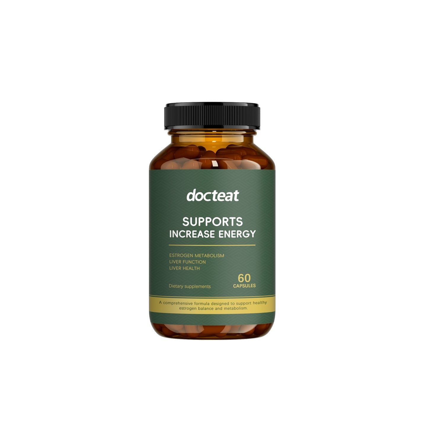 Vitamin C Selenium Milk Thistle Broccoli Artichoke Dietary Supplement 60 Capsules