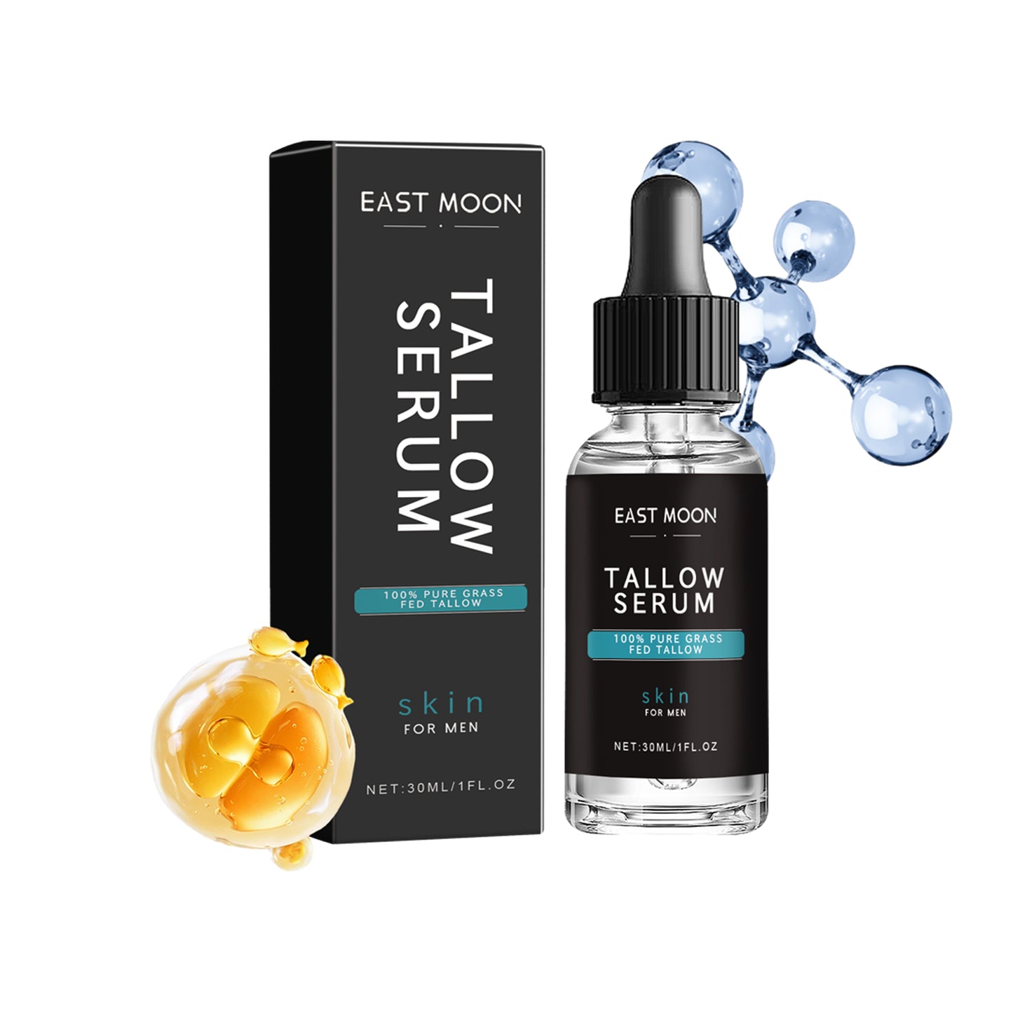 Anti-Wrinkle Firming Serum for Men - Moisturizing Facial Skin Care