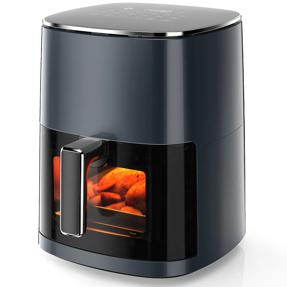 6 Quart Air Fryer with Window - 12-in-1 Cooking Features