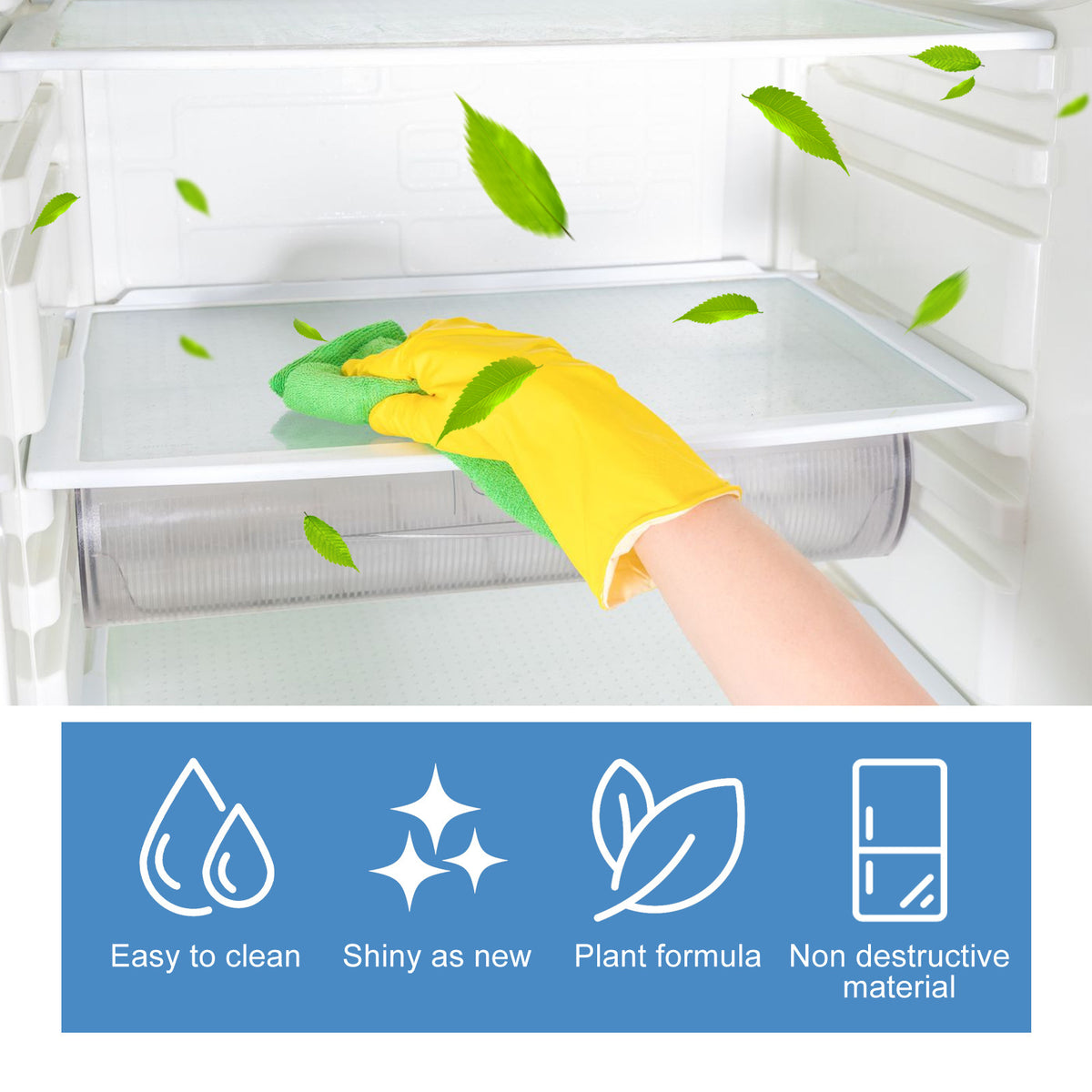 Refrigerator Cleaning Tablets - Deep Clean & Odor Removal, 100G