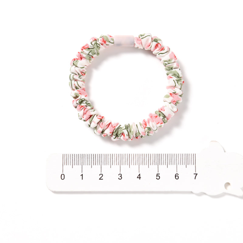 Children's Floral Hair Accessories Rubber Bands Hair Rings - Colorful & Cute