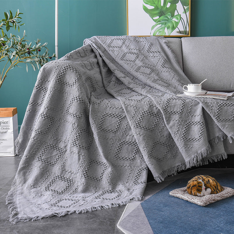 Cotton Sofa Cover Slipcover for Couch Bed Chair Modern Home Textile