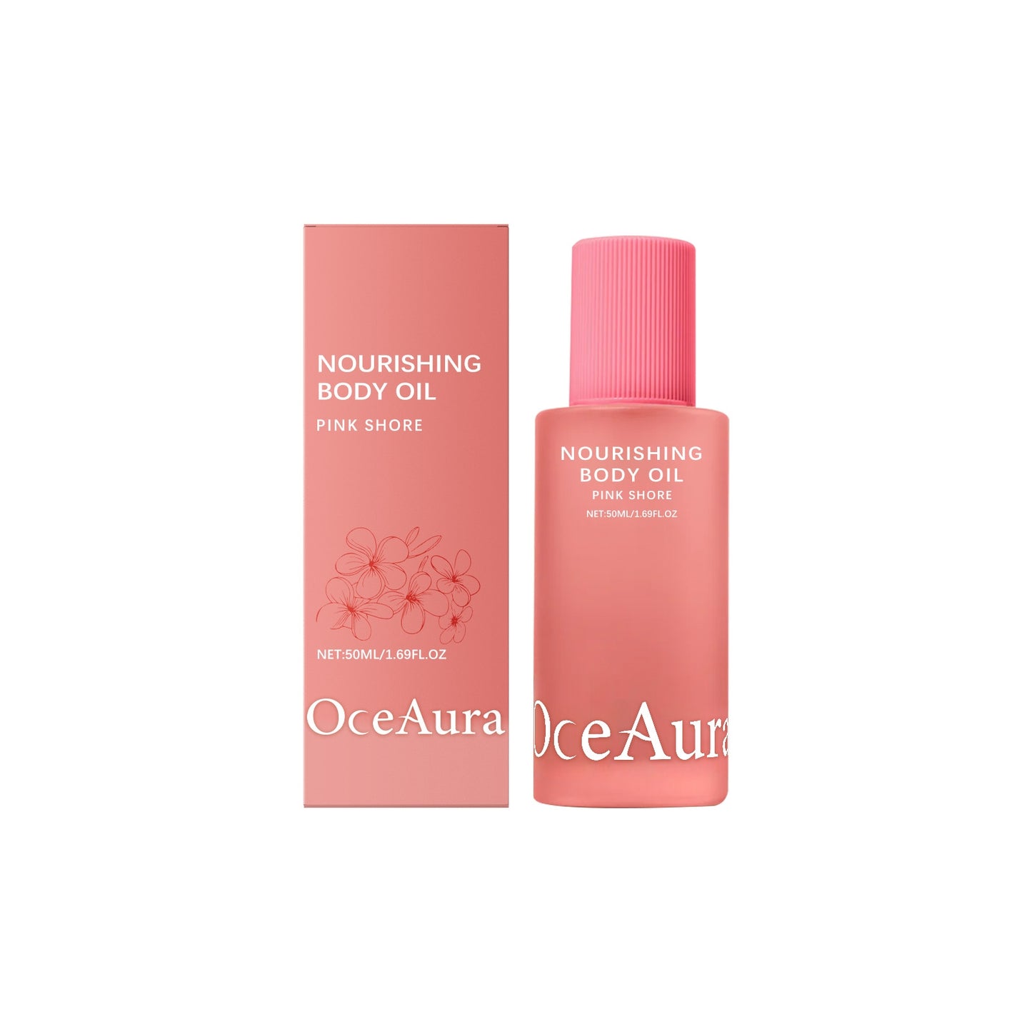 Beach Moisturizing Body Oil with Jojoba & Almond Oils - 50ml