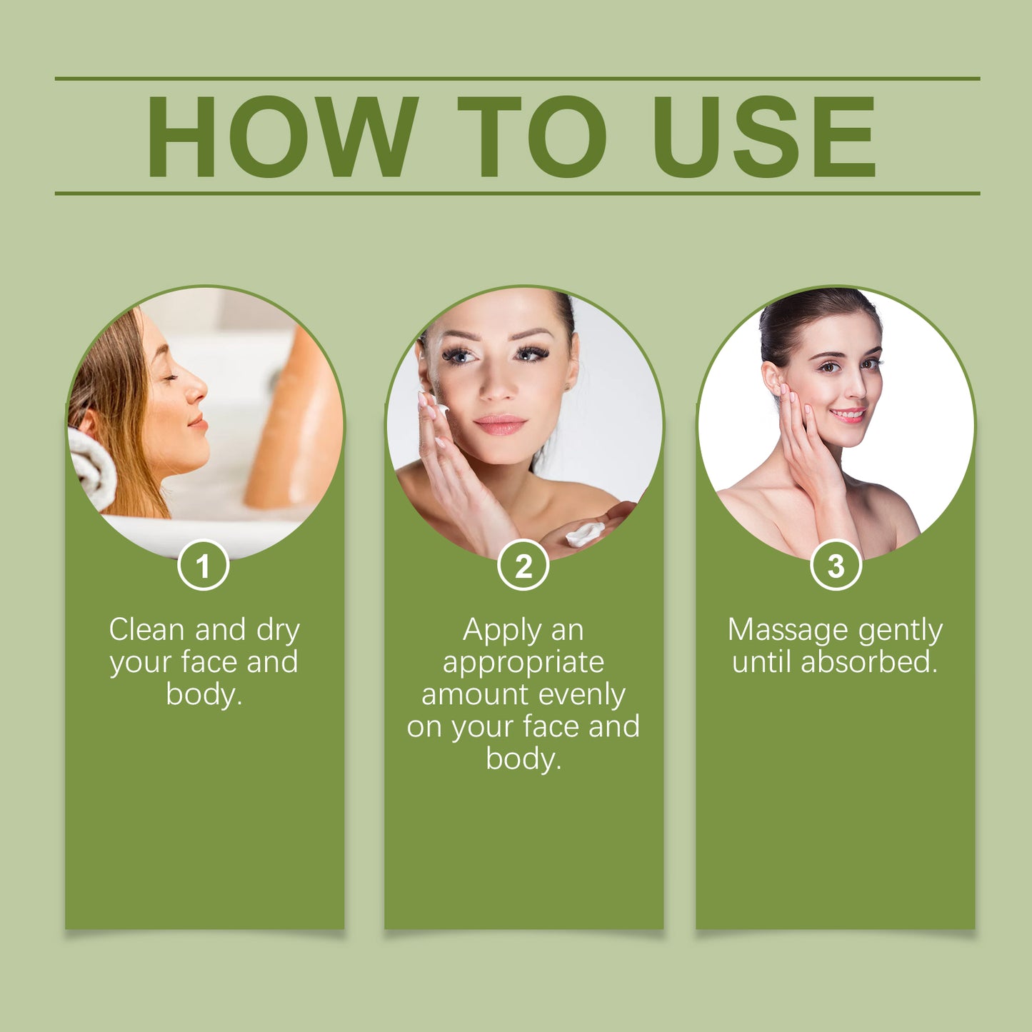Moisturizing Face and Body Cream with Collagen and Vitamin E - 50g