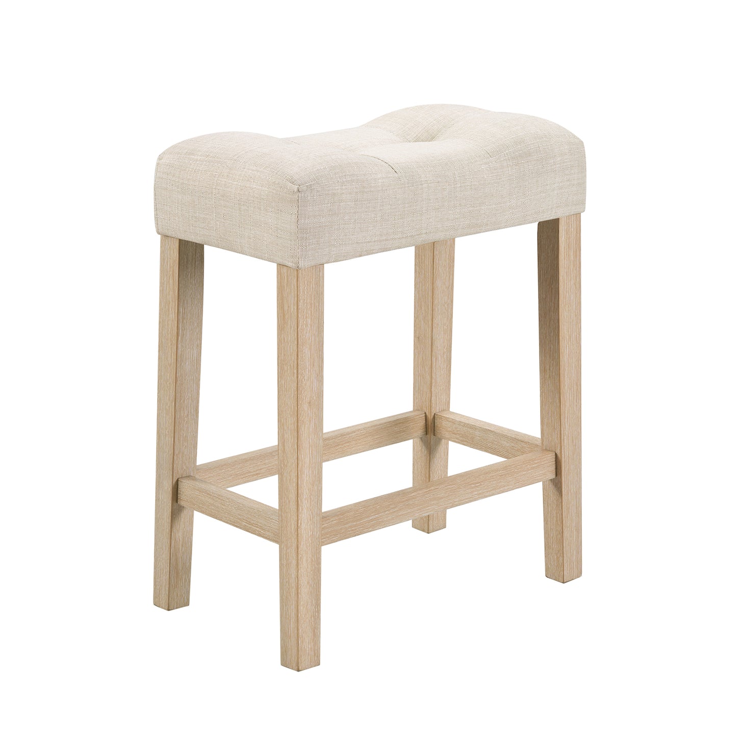 Bar Table Set with Power Outlet & 3 Stools - Light Oak