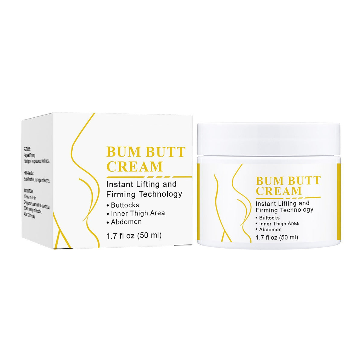 Plump Lifting Hip Body Cream - 50ml