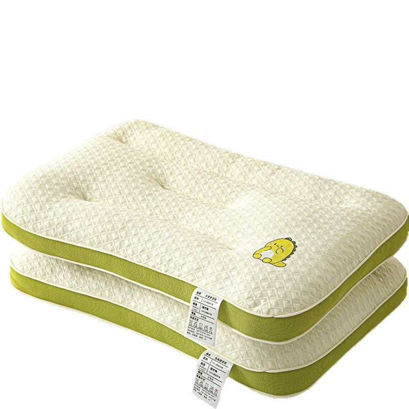 Children's Cartoon Dinosaur Cervical Support Sleep Pillow - Size 30x50cm or 40x60cm