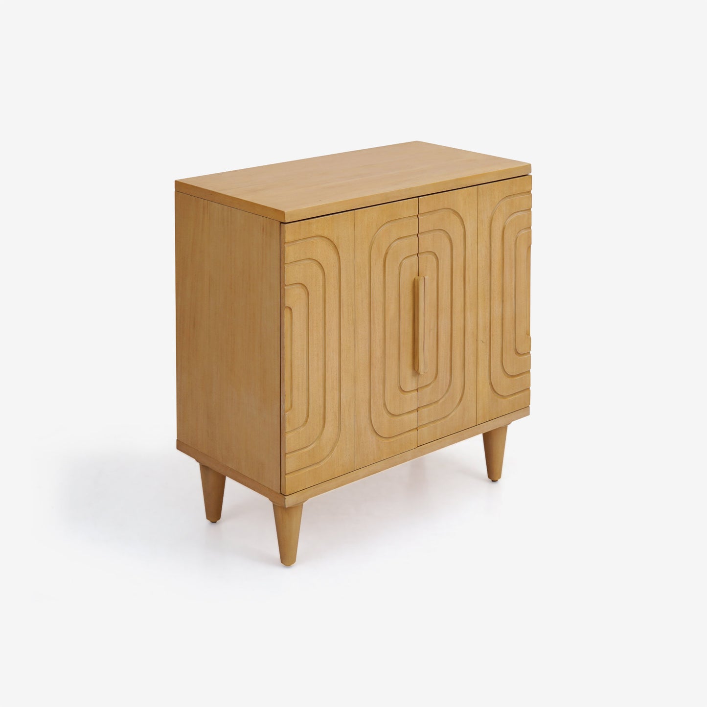 Lore Natural Oak Cabinet - MDF Storage Furniture