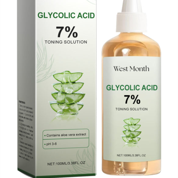 Glycolic Acid Toner for Large Pores Exfoliation - 100ml Facial Skin Care