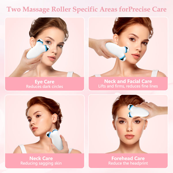 Microcurrent Facial Toning Device - Anti-Aging Face Lift & Contouring Tool