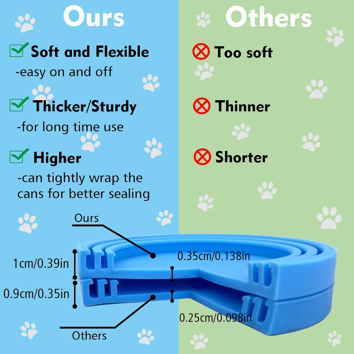 Silicone Pet Food Can Cover - Universal Can Lid for Dog and Cat Food