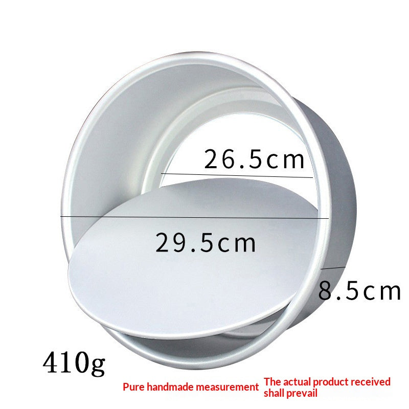 Round Cake Pan Set 4-11 Inch Non-Stick Bakeware for Baking & Desserts