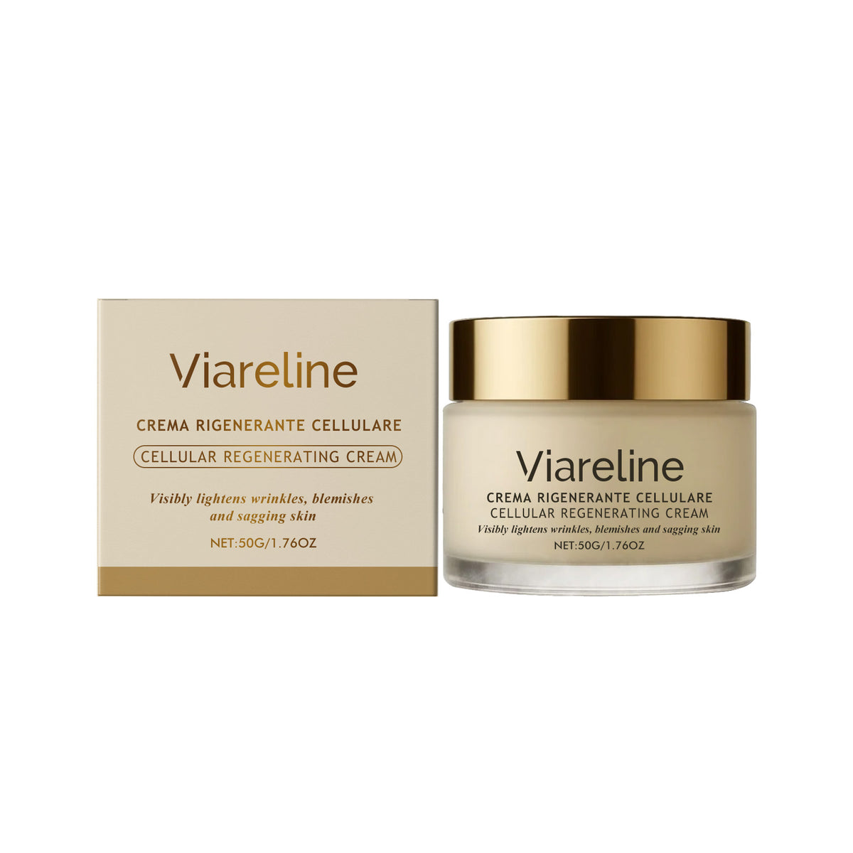 Firming Anti-Wrinkle Face Cream 50g - Hydrating Skin Care for Mature Skin
