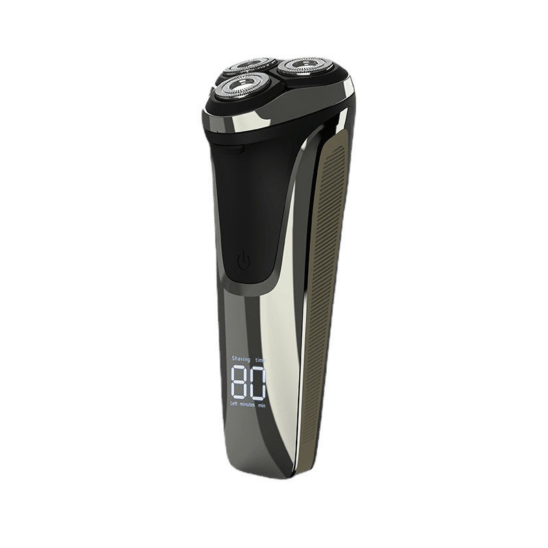 4D Floating Cutter Head Electric Shaver - Rechargeable, Digital Display
