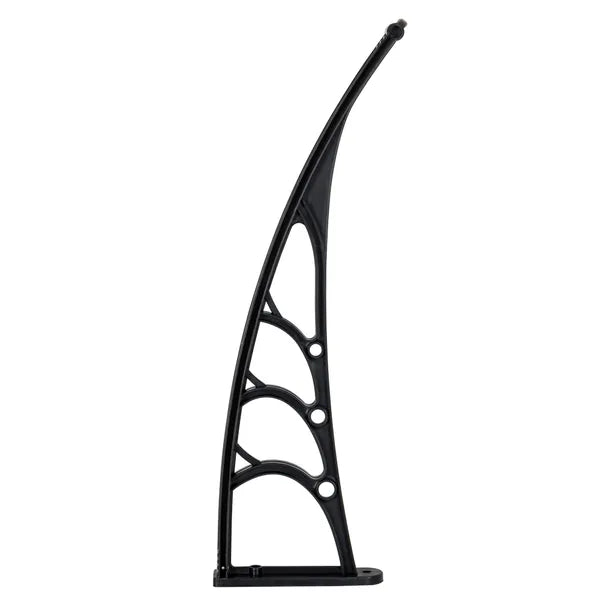 Eaves Canopy Rain Cover for Doors & Windows - Black Bracket
