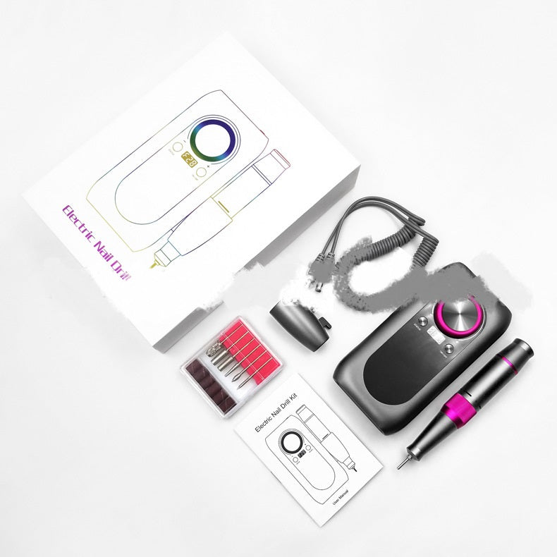 Portable Electric Nail Polishing Machine USB Rechargeable for Nail Art