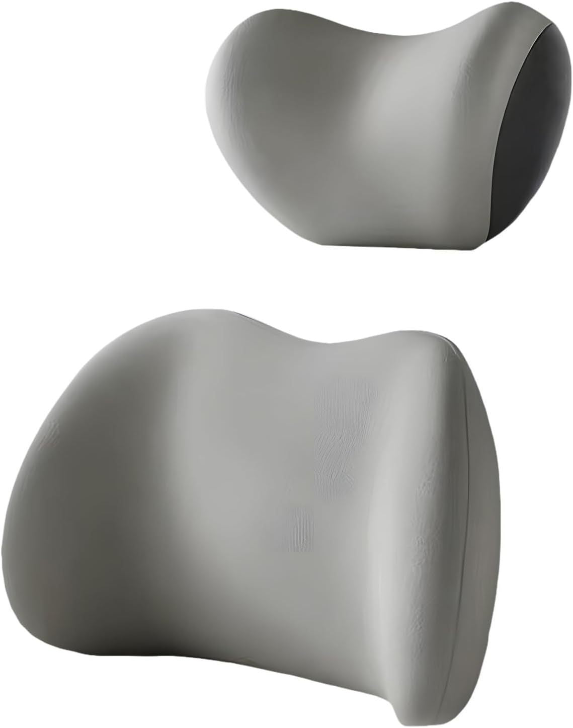 Universal Automotive Waist Cushion & Headrest Neck Support - Four Seasons Comfort