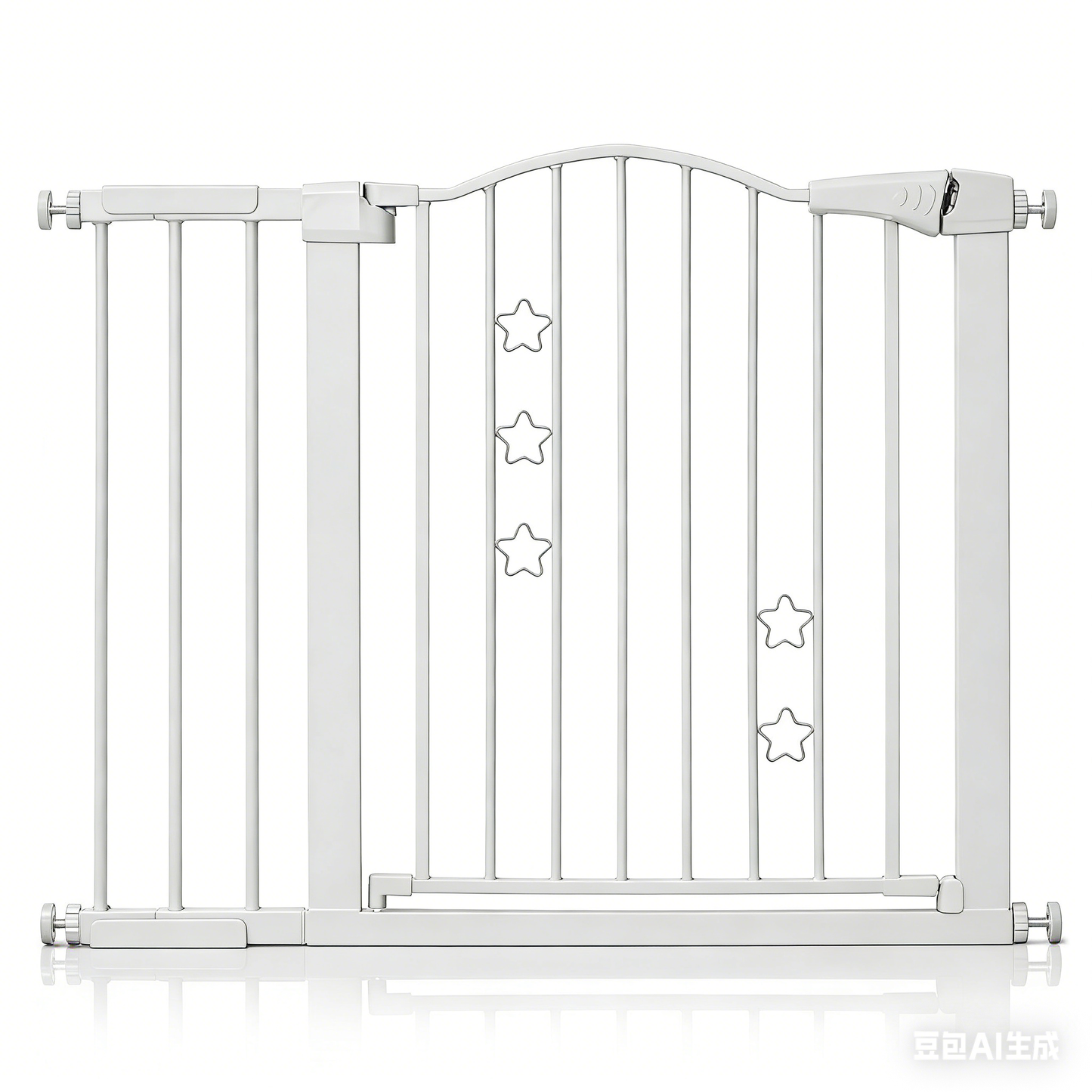 Adjustable Baby Safety Gate - Child & Pet Barrier with Lock, Multiple Colors