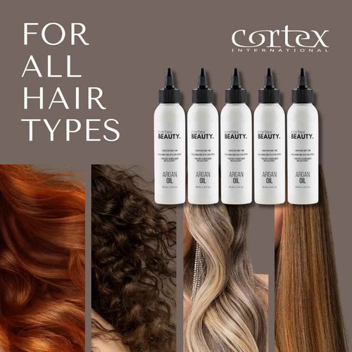 Cortex Professional Argan Oil Refill for Silky, Shiny Hair, Rejuvenates and Repairs Dry, Damaged Hair, Perfect for Cortex Straighteners- 4 oz,