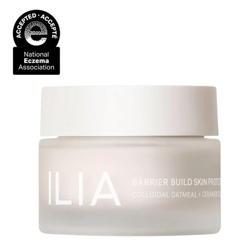 ILIA - Barrier Build Skin Protectant Cream | Hydrate, Comfort, Strengthen with Colloidal Oatmeal, Ceramide Complex + Algae Hydragel | Vegan, Non-Toxic, Cruelty-Free (50 mL)